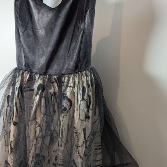 American Horror Story Dress Size Medium Halloween machete skull crinolen 2015 - Picture 4 of 15